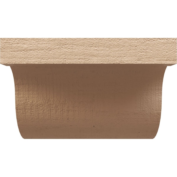 6in. W X 4in. H X 28in. L Del Monte Woodgrain TimberThane Rafter Tail, Primed Tan